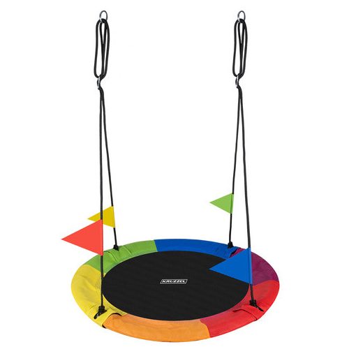 Kruzzel többszínű fészekhinta 110 cm 25284