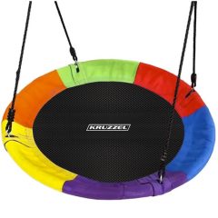 Kruzzel színes fészekhinta 100 cm 25285