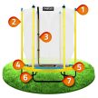 Neo-Sport 140 cm 4.5ft Kerti Trambulin Gyermekeknek