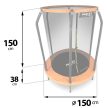 Neo-Sport Kerti Trambulin Gyermekeknek 152 cm 5 ft