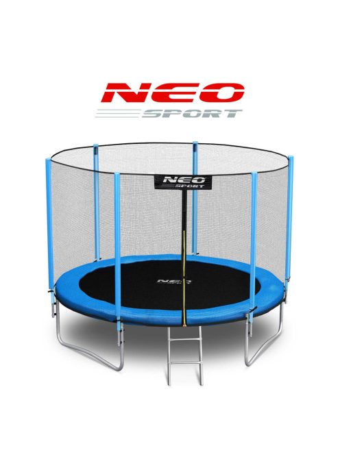 Neo-Sport 183 cm-es kerti trambulin külső hálóval és létrával