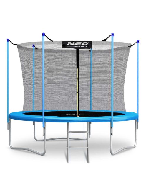 Neo-Sport NS-08W181 kerti trambulin belső hálóval és létrával 252 cm