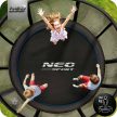 Neo-Sport Kerti trambulin kültéri hálóval és létrával 10 láb / 312 cm (NS-10Z221)