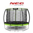 Trampolina ogrodowa profilowana 12ft/374cm z siatką wewnętrzną Neo-Sport