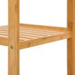 Bambusz fürdőszoba bútor 3 polcos 79x33x33 cm 10013496