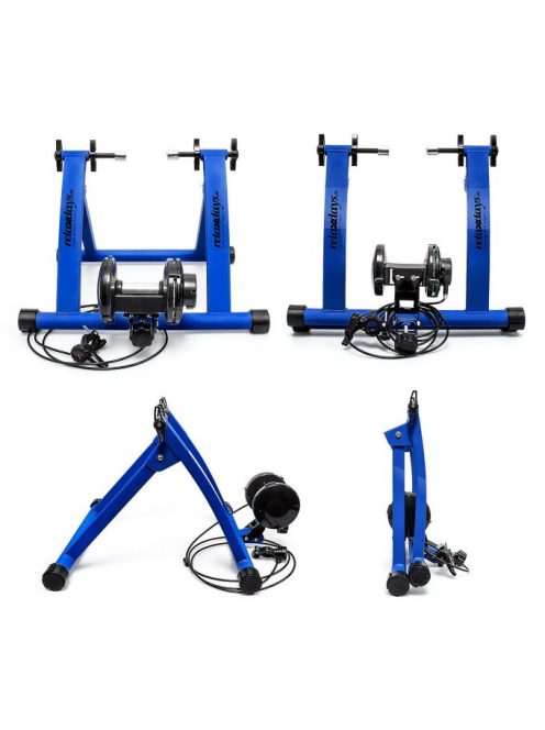 Kerékpár edzőgörgő 6 fokozattal kék 10018322_bl