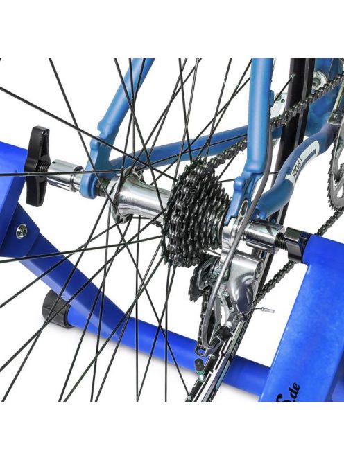 Kerékpár edzőgörgő 6 fokozattal kék 10018322_bl