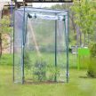 Paradicsomház üvegház hatású fóliasátor PVC 150x100x50 cm 10018888_344
