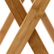 Összecsukható asztal táclával bambusz 63,5 cm 10019136
