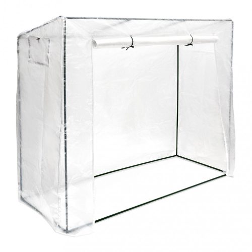 XL Paradicsom üvegház ferde tetővel 1,6 m² fóliasátor 160x200x80 cm 10020036