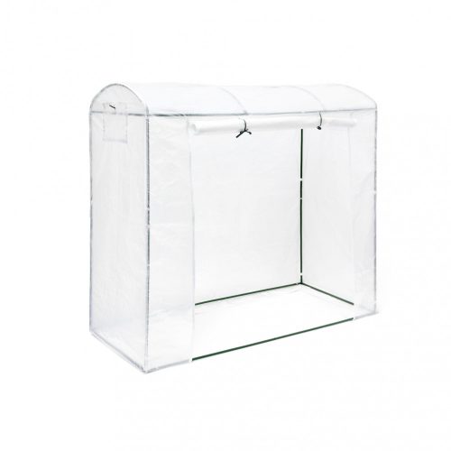 XL Paradicsom üvegház kerekített tetővel 1,6 m² fóliasátor 170x200x80 cm 10020037