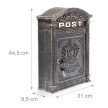 Antik postaláda sötétbarna 10020107_490