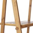 Összecsukható bambusz törölközőtartó 3 karral 3 polccal 152x53x31 cm 10020290