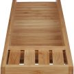 Bambusz fürdőkád polc natúr 4,5x68,5x14,5 cm 10020320