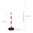 Műanyag 1 db terelőoszlop lánccal 10020484_302