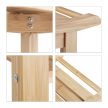 Bambusz fürdőszobai pad 45x66x40 cm 10020949