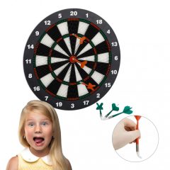 Darts tábla 6 db puha nyíllal 10021463