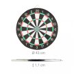 Board X1 Darts tábla 2 oldalas 43 cm 10021465