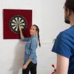 Darts tábla védőgyűrű "R6" 71x71x3 cm EVA hab bordó 10021530_114