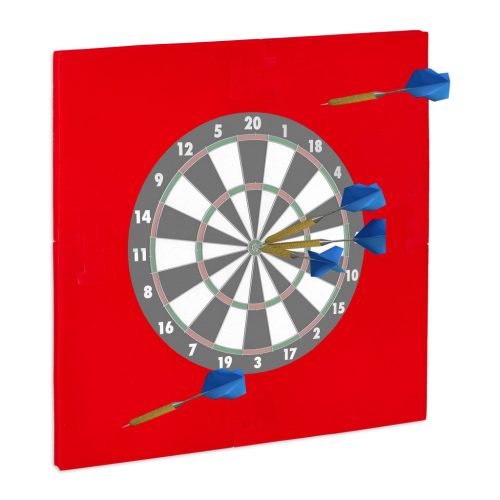 Darts tábla védőgyűrű "R6" 71x71x3 cm EVA hab piros 10021530_47