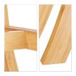 Ívelt bambusz fürdőszobai szék 48x56x28,5 cm 10022339