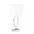 Elegáns asztali lámpa fehér-ezüst 51 cm 10022850