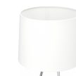 Elegáns asztali lámpa fehér-ezüst 51 cm 10022850