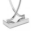 Elegáns asztali lámpa fehér-ezüst 51 cm 10022850