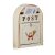 Antik postaláda dombornyomott postakürt mintával 10022929