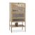 Hörcsögketrec 3 szintes natúr fa 120x60x40 cm 10023712