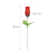 Rózsa művirág piros 48 db-os készlet 10024376