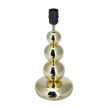 Modern asztali lámpa arany-fehér 50 cm 10024789