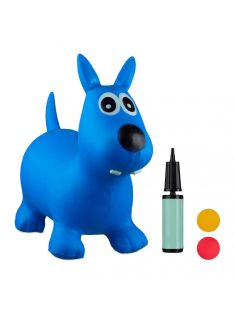 Ugráló állatka kék kutya felfújható 10024990_bl