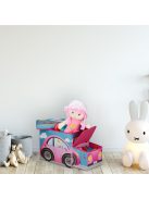 Pink autó összehajtható játéktároló ülőke 10025629_pink