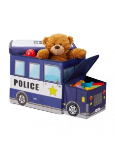   Rendőrautó összehajtható játéktároló ülőke 10025629_pol