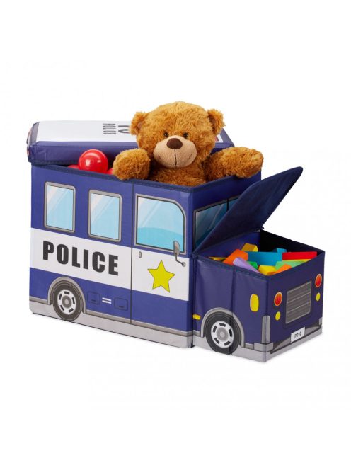 Rendőrautó összehajtható játéktároló ülőke 10025629_pol