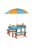 Gyerek piknik asztal paddal napernyővel 10026032