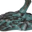 Kerti figura öntöttvas zöld béka 33 cm 10026407_59
