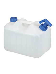   Víztároló kanna csappal 10 literes fehér - kék 10026581_10_bl