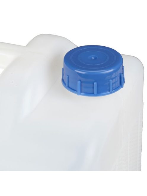 Víztároló kanna csappal műanyag 15 literes fehér - kék 10026581_15_bl