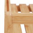 Bambusz tálaló zsúrkocsi 3 szintes 77x47x32,5 cm 10029398