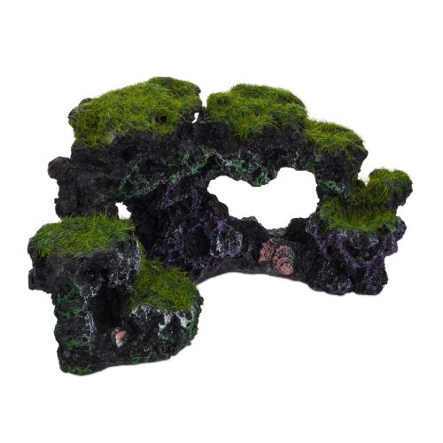 Akváriumi műgyanta díszkő 8,5x17x9 cm 10029968