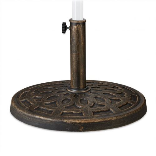 Kerek napernyőtalp vintage design barna öntöttvas 10030037