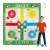XXL óriás Ludo társasjáték 10030902