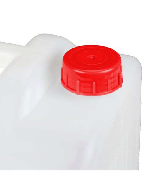 Víztároló kanna csappal műanyag 20 literes fehér - piros 10030916_20_rt