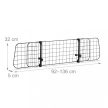 Univerzális autós csomagtér elválasztó rács 32x92-136 cm 10030964