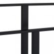 Törölközőtartó T-Design fekete 82x50x19 cm 10031361