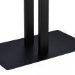 Törölközőtartó T-Design fekete 82x50x19 cm 10031361