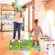 Város mintájú puzzle szőnyeg gyerekeknek 10031431