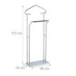Krómozott fém szobainas ruhaállvány 110x46x19 cm 10031442
